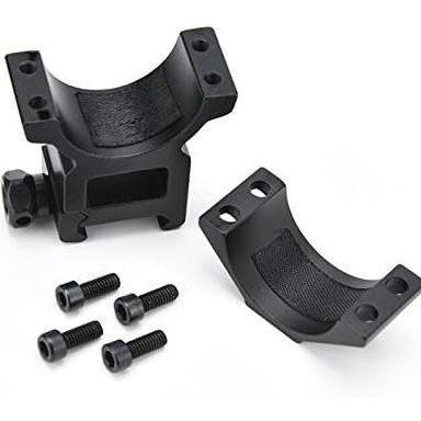 HERBONE Mounting Double Baut Od25 Rell11 Mounting Teleskop Pendek Rendah Dobel Baut Mounting Telesko