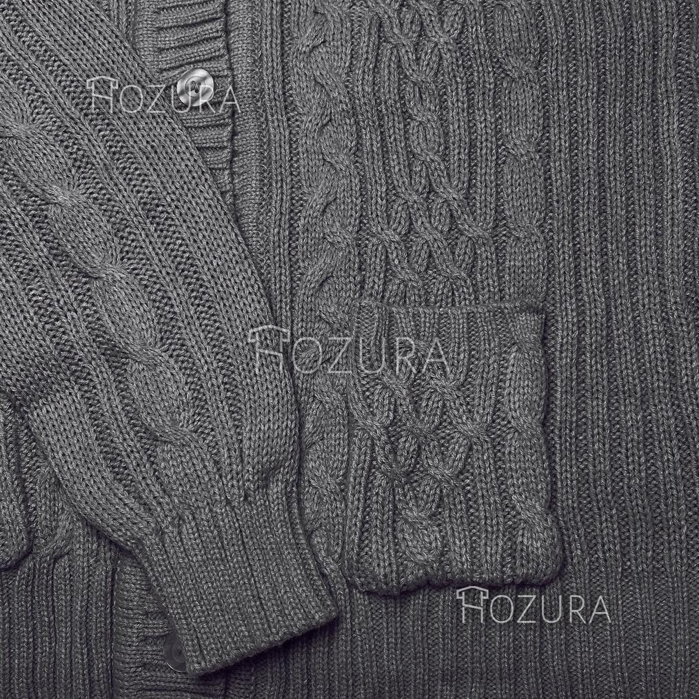 BESTPROMO HOZURA - CARDIGAN SWEATER RAJUT KEPANG WANITA PREMIUM LANNA - CARDIGAN CABLE TUMBLR PREMIU