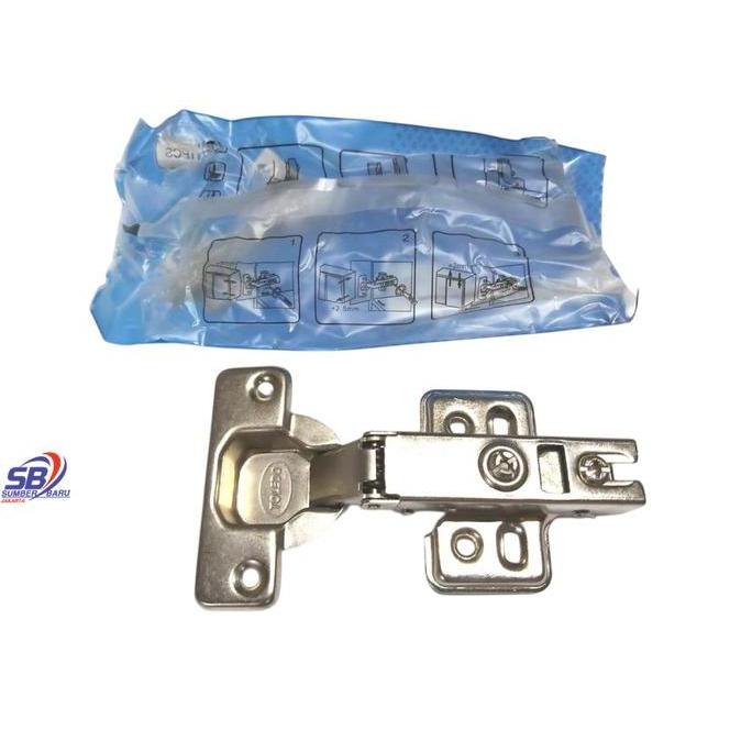 Engsel sendok Toledo Hidrolik Lurus (harga per pcs) / Engsel Lemari Berkualitas
