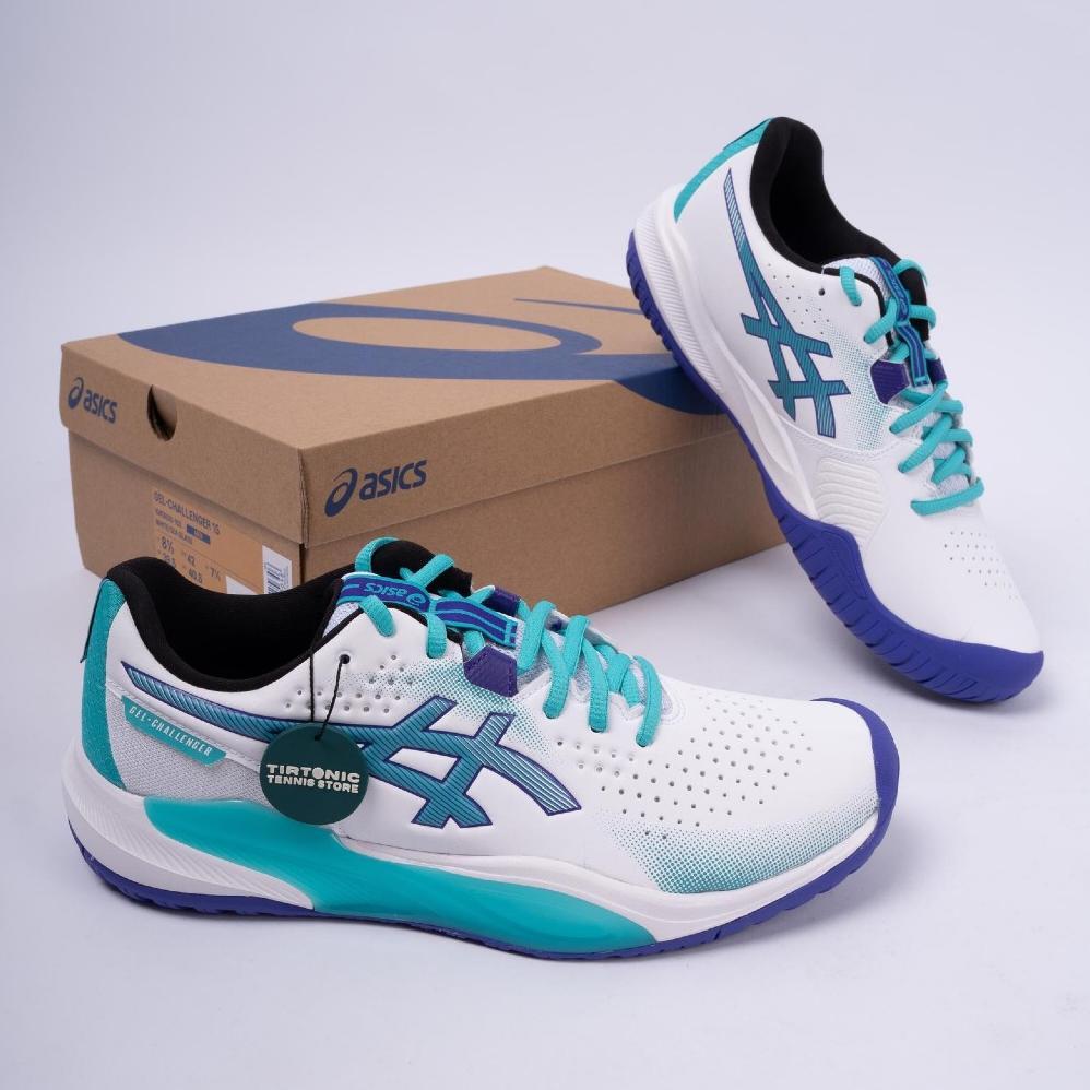 CUCI GUDANG Sepatu Tenis Asics Gel Challenger 15 Tennis Gunmetal BNIB ORIGINAL