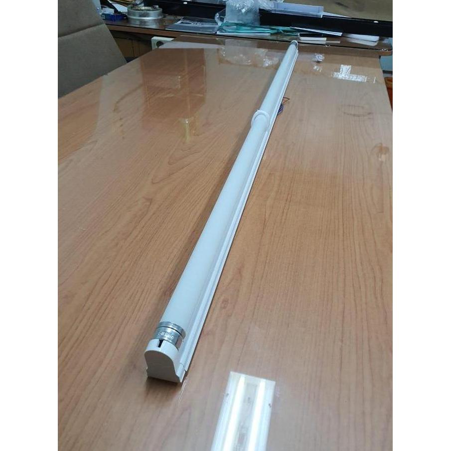 KAP RUMAH ISI 1 LAMPU BOHLAM NEON LED 1X36 PANJANG LINEAR 120CM PUTIH