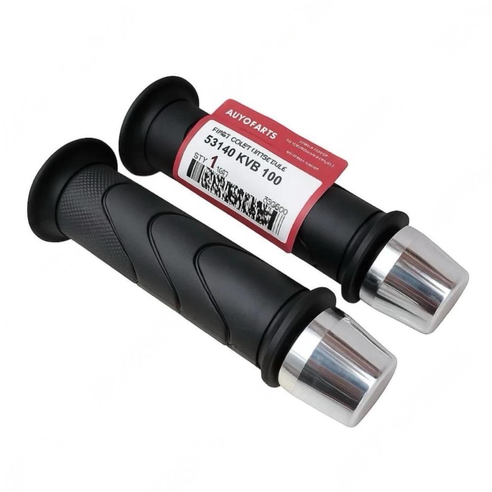 Paket Murah handgrip honda set bandul jalu stang chrome model pcx universal Grip Honda semua motor B