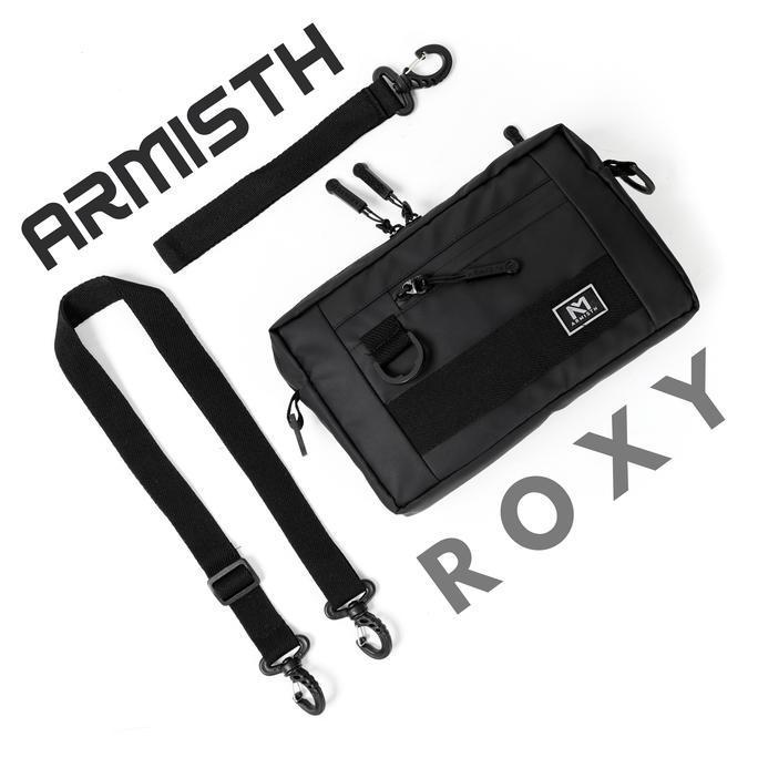 Rishal - Hand Bag ROXY Pria Wanita Waterproof I Tas Tangan I Tas HP I Dompet Exclusicve Keren Kekini