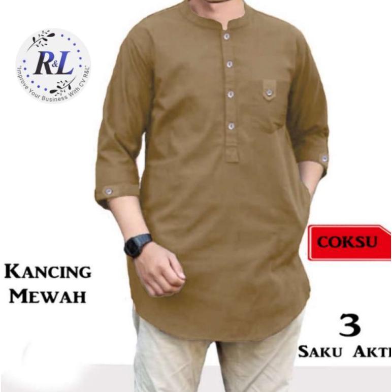 TERMURAH PROMO BAJU KOKO koko Qurta TRIKHAN remaja Terbaru MUSLIM BISA COD