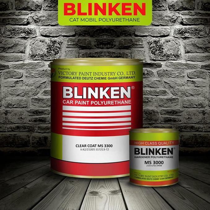 Blinken Polyurethane Clear Coat/Vernish MS 3300 dan Hardener 3300