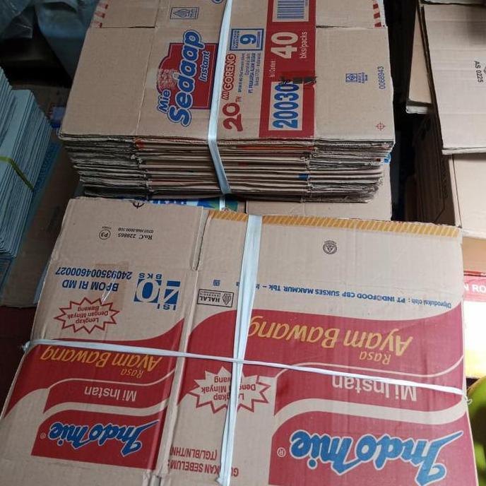 Instant ONLY Dus bekas kardus bekas 5 kg rapi bekas kopi indomi aqua teh pucuk pampers dll