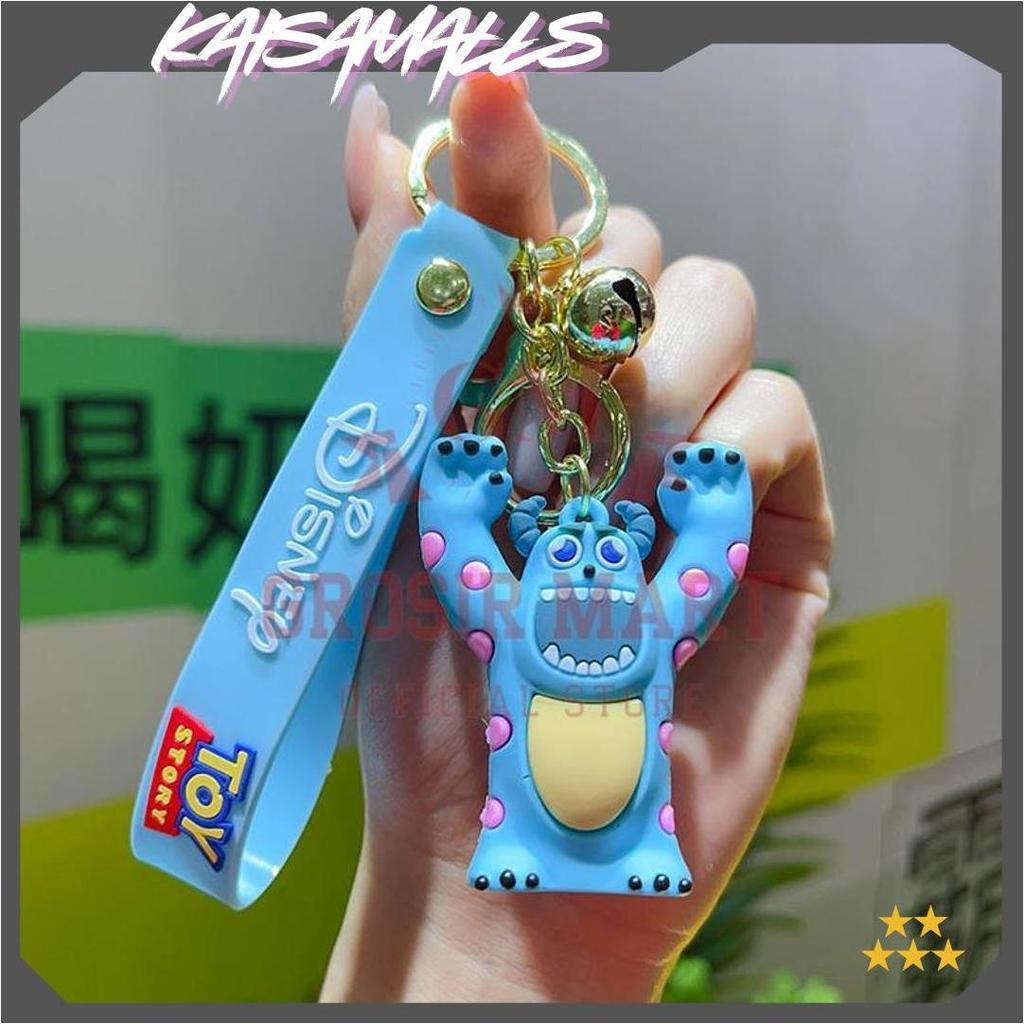 Gantungan Kunci Toy Story Lotso Silikon Besar / Ganci Disney Toy Story Lotso / Ganci Boenka Toy Stor