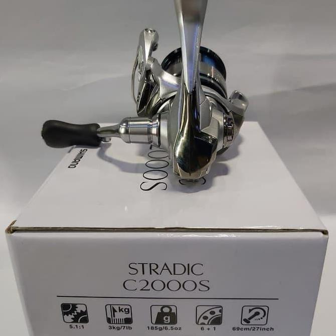Reel Spinning Shimano Stradic FL C2000S 2019 Power Handle Original
