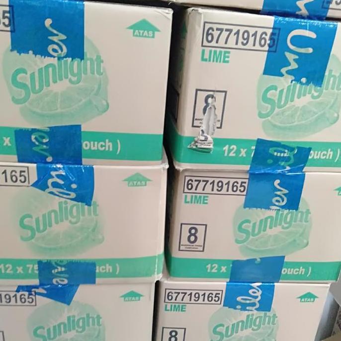 NEW SUNLIGHT REFILL 755ML 1 KARTON ORI