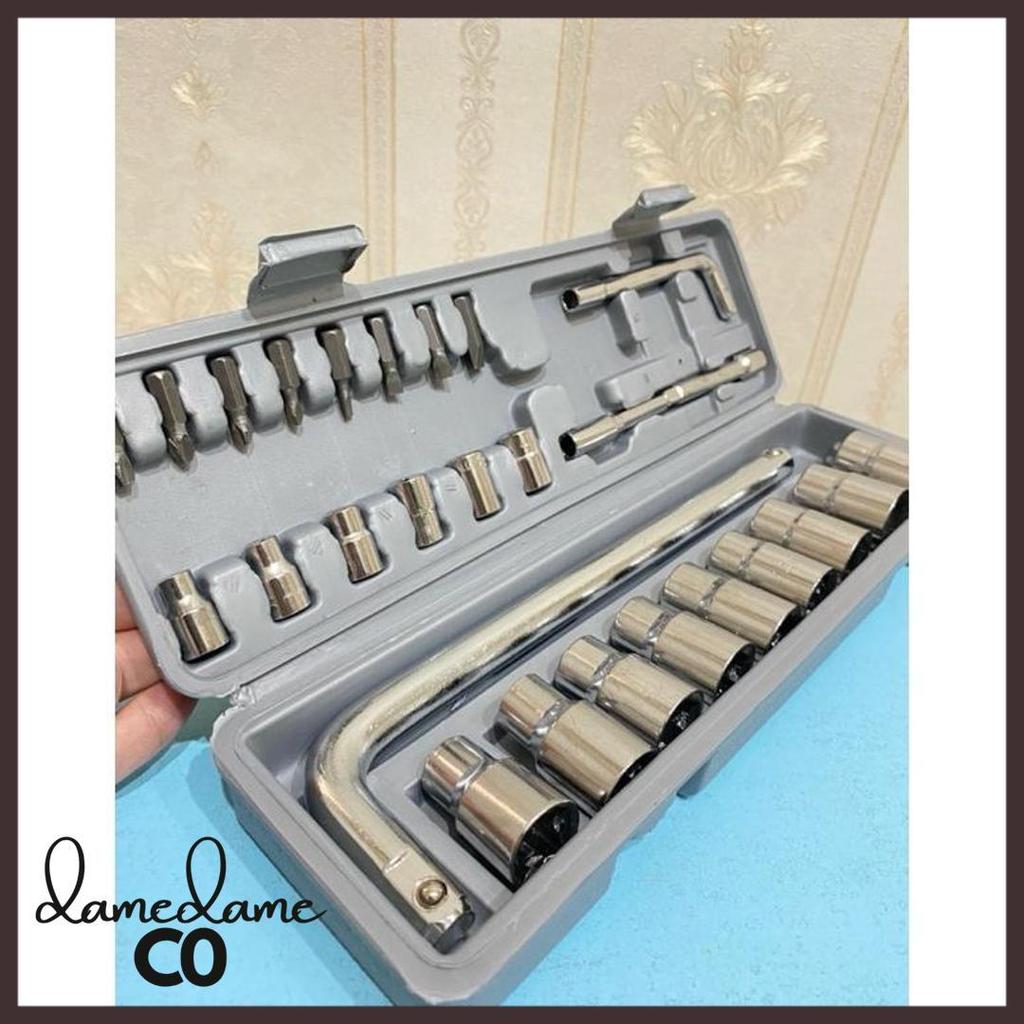 Cuci Gudang Kunci Sok Set / Kunci Sok 27Pcs / Kunci Shock 27 Pcs / Kunci Shock Set / Socket Wrench I
