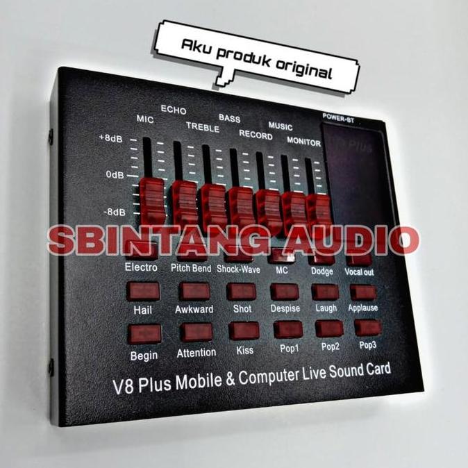 Soundcard v8 plus