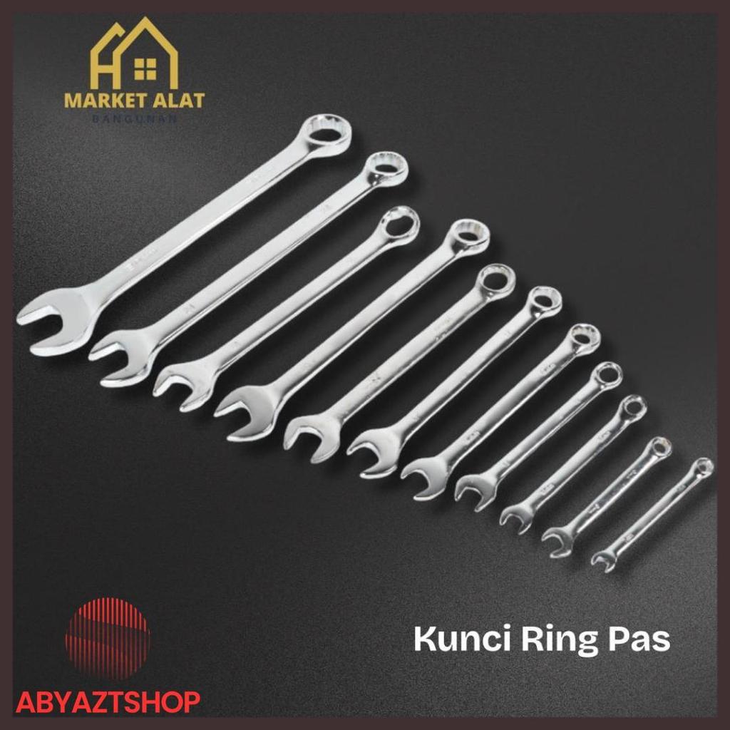 Special Price Kunci Ring Pas 6-24Mm - Kunci Ring Pas Set Chrome Vanadium