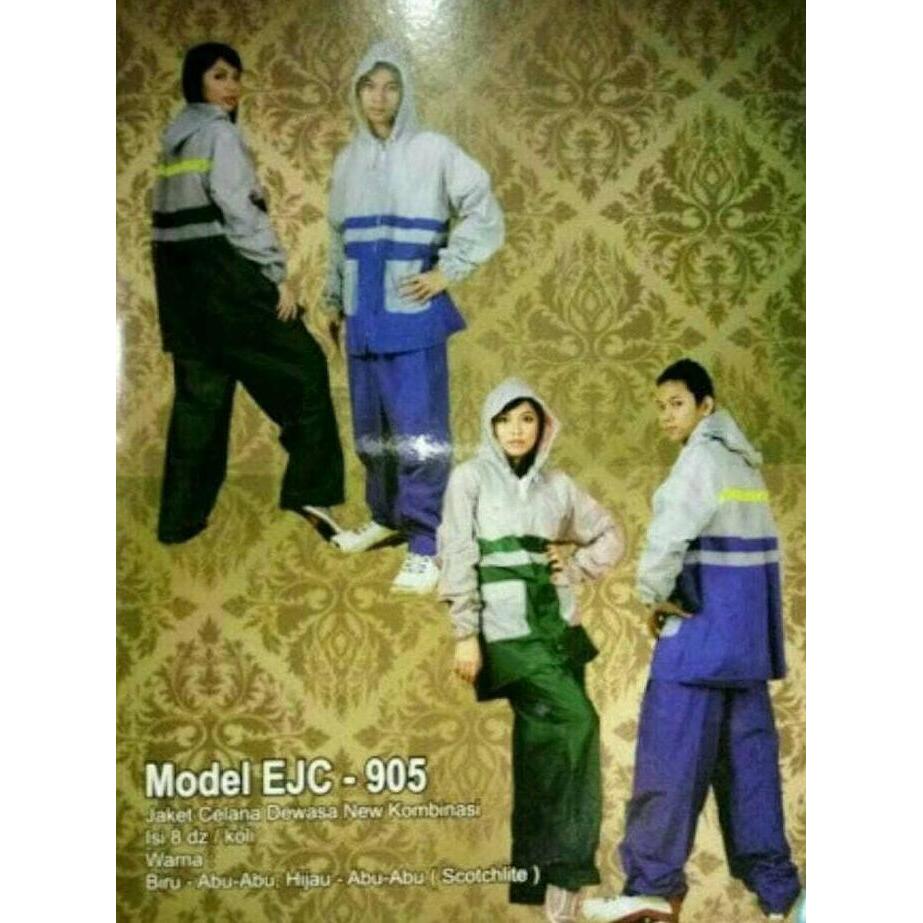 NEW JAS HUJAN SETELAN DEWASA ELMONDO ORI