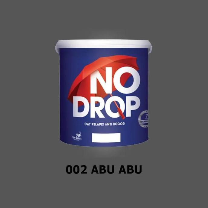 Cat Tembok Waterproofing NO DROP Abu-abu 002 (1 kg)