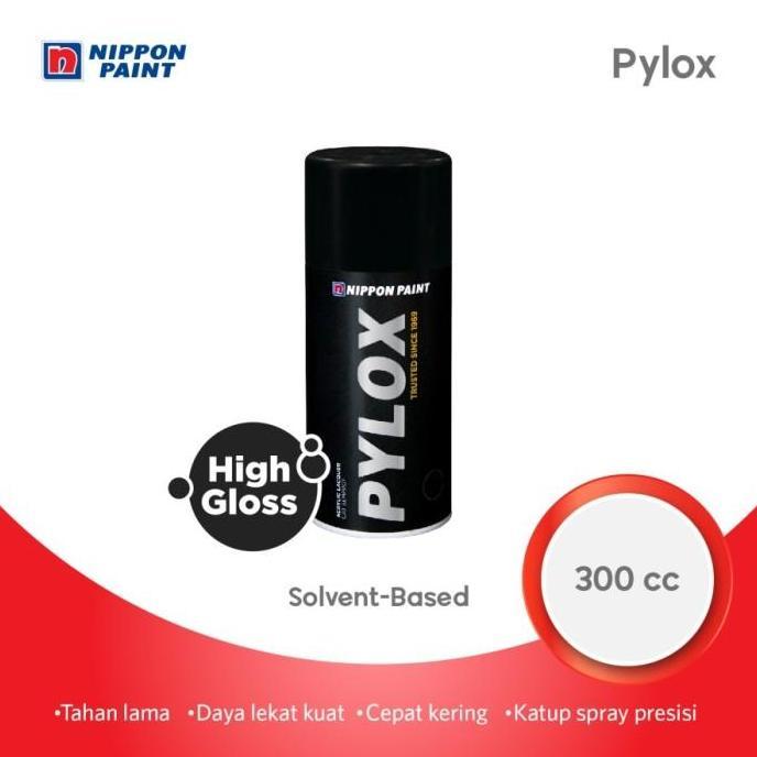 pylox pilox pilox nippon paint warna hitam dop / black flat