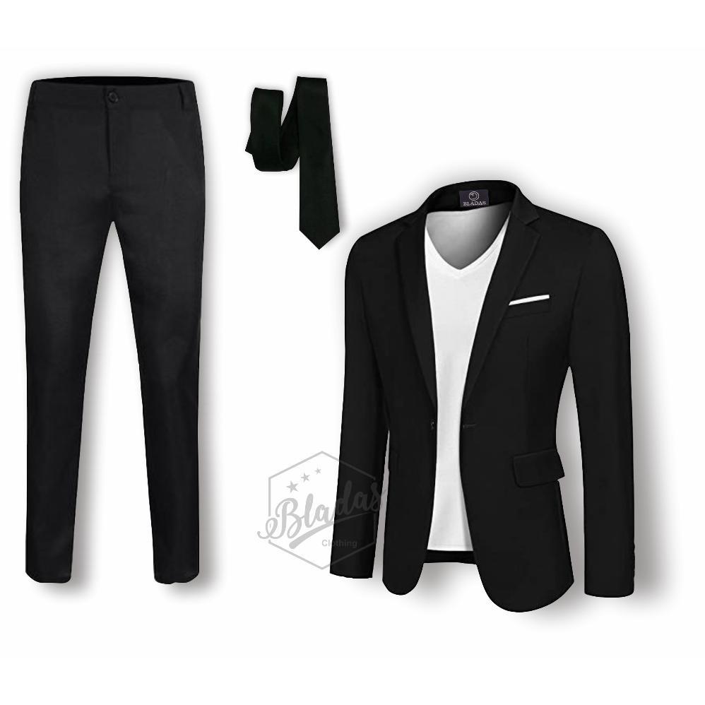 SETELAN JAS PRIA PREMIUM - JAS PRIA - JAS FORMAL - JAS FORMAL PRIA SETELAN- JAS PRIA HITAM