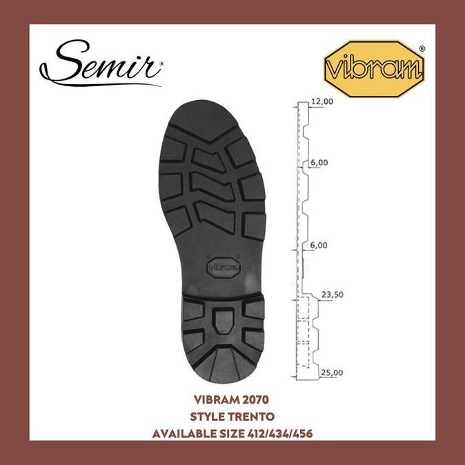New Vibram 2070 Trento - Paraboot Sole - Premium Outsole