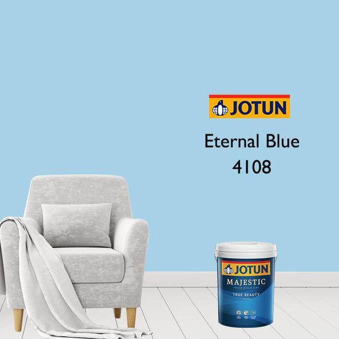 CAT TEMBOK INTERIOR JOTUN - ETERNAL BLUE/4108 (PAIL)