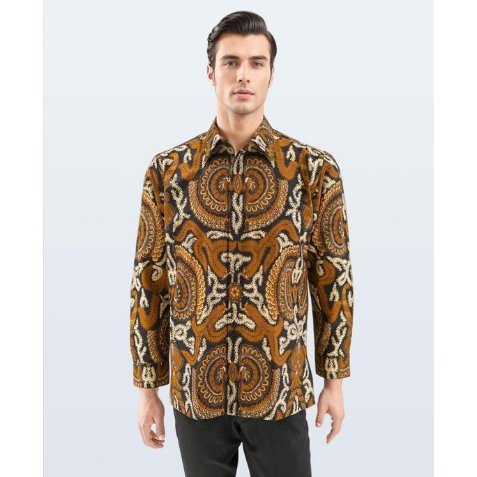 DANAR HADI - Kemeja Batik PA Kepet Sakembaran - 5KESK.78.0225 - Hitam