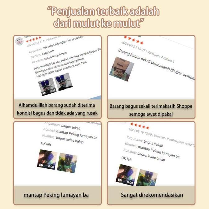 KOBY Pilihan Pembalap Profesional Chain Lube Pelumas Rantai Contact Cleaner Anti Karat Pembersih Ran