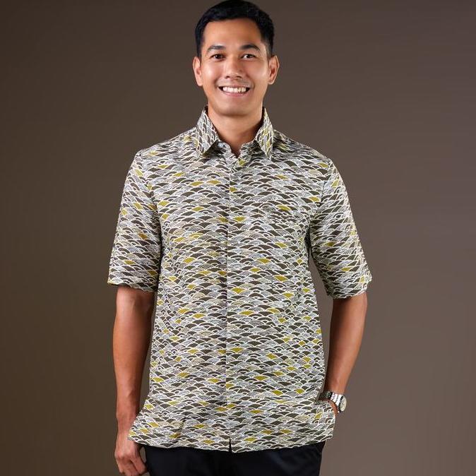 Eiger - Mandalas Kemeja Batik Pria Premium Lengan Pendek