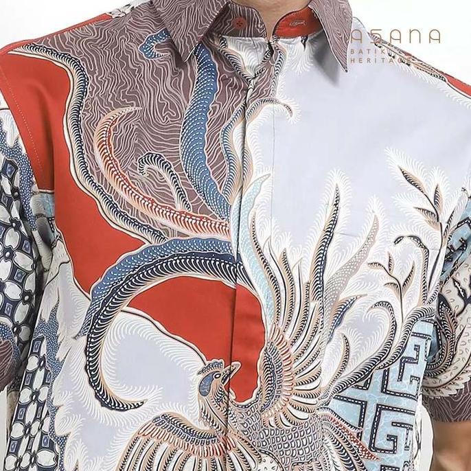 Kemeja Asana Batik Lengan Pendek Bestala - Milo