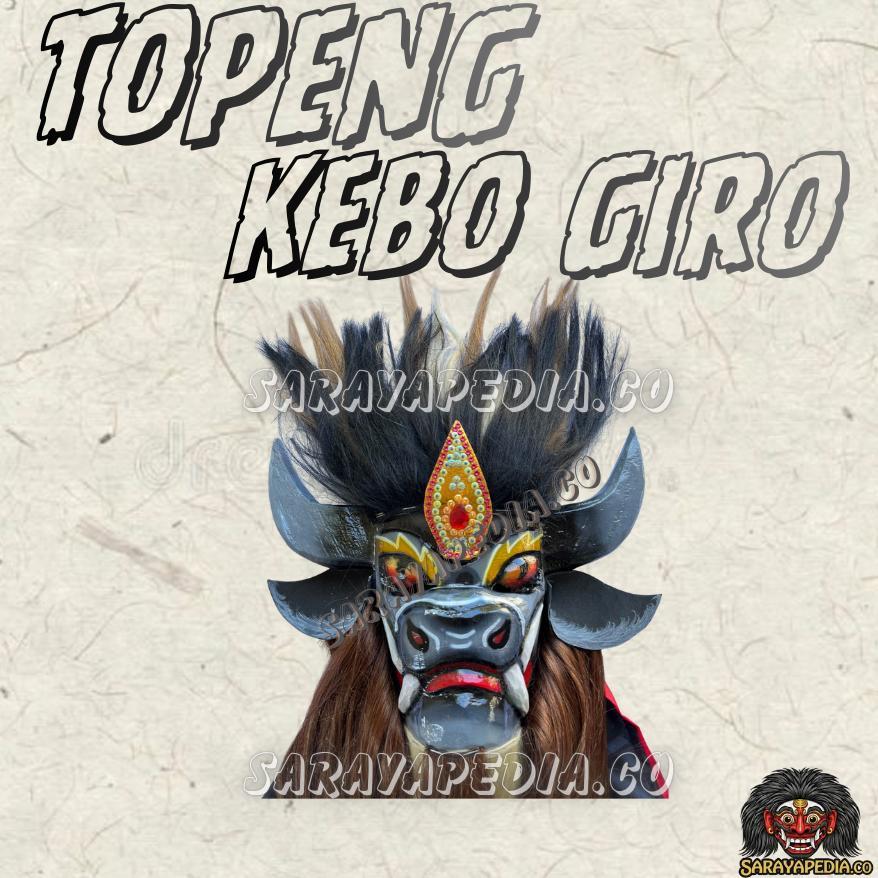 Topeng Kebo Giro Premium Topeng Pentas Sry Sale