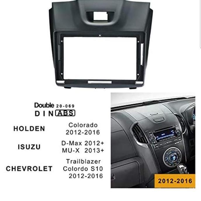 frame panel chevrolet colorado isuzu Dmax 2012 up 9 inchi android