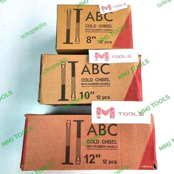 Ready Pahat Beton Topi ABC 12" Harga per lusin - Pahat Tembok Besi Topi