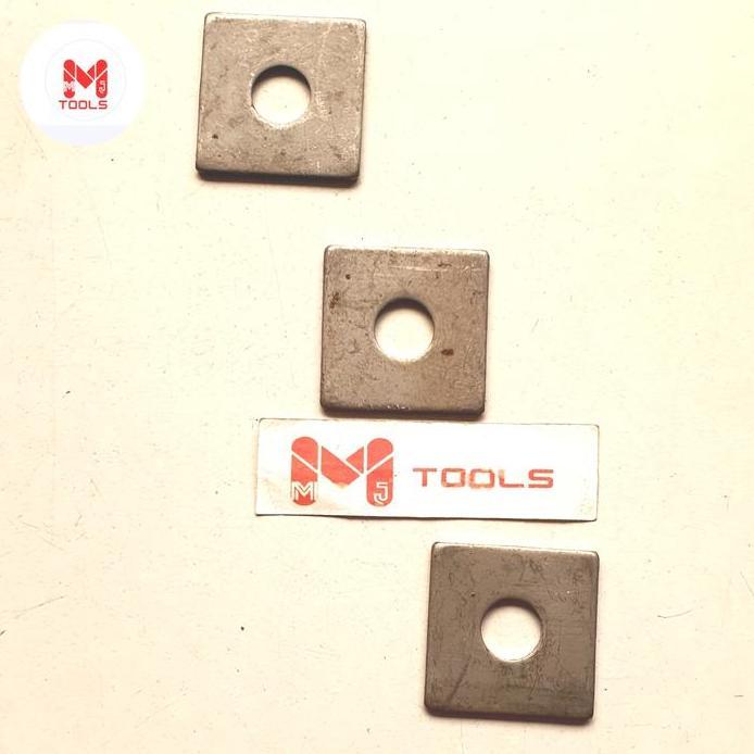 Ready Ring Plat Segi Empat 1/2" (harga/kg) - Ring Plat Tempe - Ring Plat Long Bolt - Ring Plat Baut 