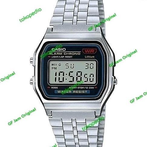 CASIO A159W-N1DF A159WA-N1DF A 159W N1DF A 159 W JAM TANGAN ORIGINAL