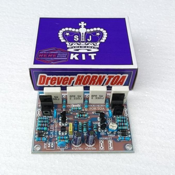Ready Stock Kit Driver Amplifier Horn Corong Khusus Toa Kualitas Super Midhigh Toa