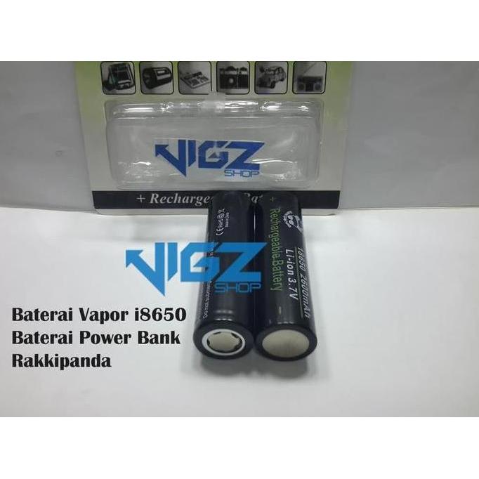 Baterai Vapor Vape Rokok Elektrik Power Bank i8650 Rakkipanda