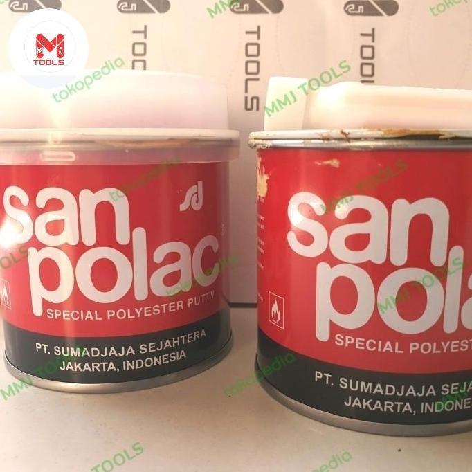 Ready Dempul SANPOLAC 250gram - SANPOLAC dempul - SANPOLAC PUTTY