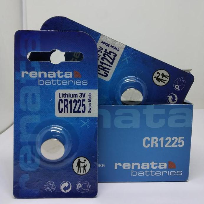 Baterai Renata CR1225 ORIGINAL Lithium Battery 3V Batrai CR 1225