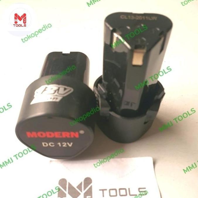 Ready Baterai DC 12 Volt MODERN mesin bor - MODERN Batery mesin bor charge