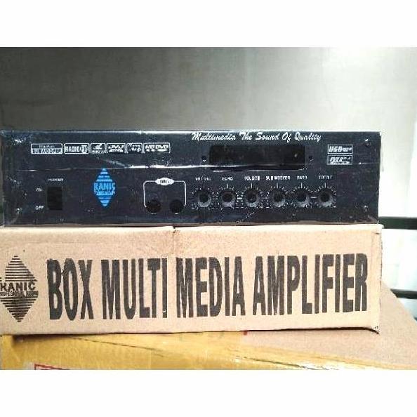 Diskon Box Amplifier Multimedia Karaoke Mp3 Echo