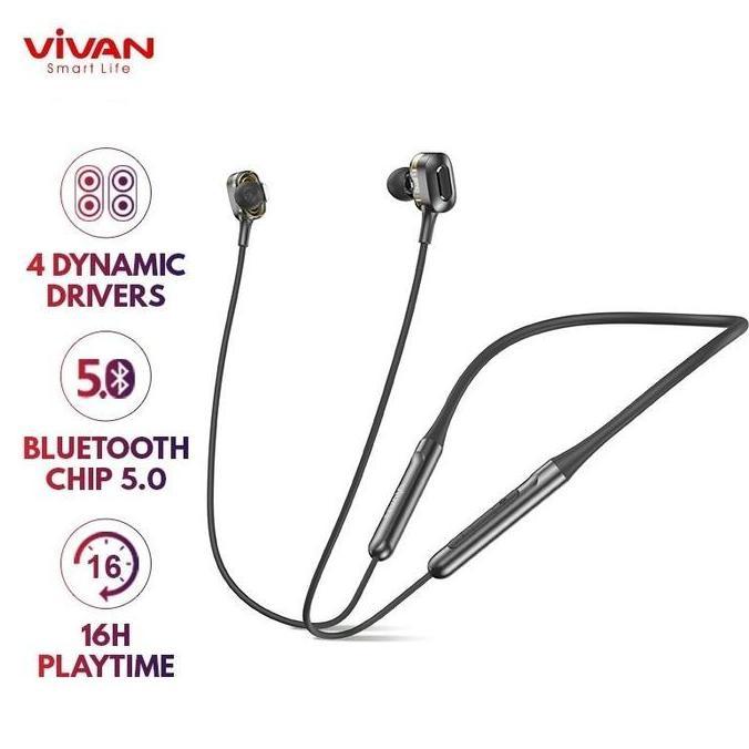 Vivan Liberty N100 Earphone Bluetooth Neckband