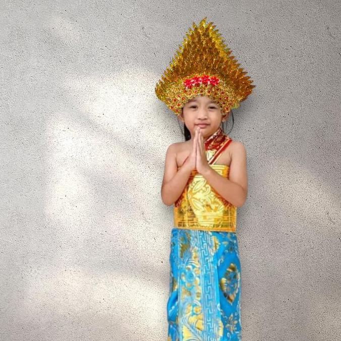 Baju Adat Bali Anak Perempuan // Baju Adat Bali Payas Madya