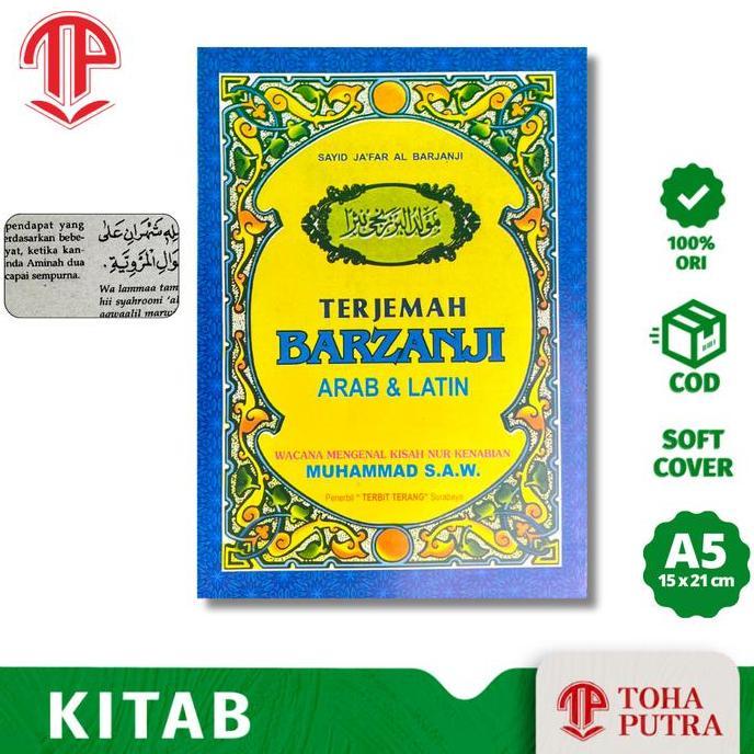 Kitab Maulid Al Barzanji Arab Latin Terjemah ( Terbit Terang ) Maulid Nabi Barjanji Berzanji Barjanz
