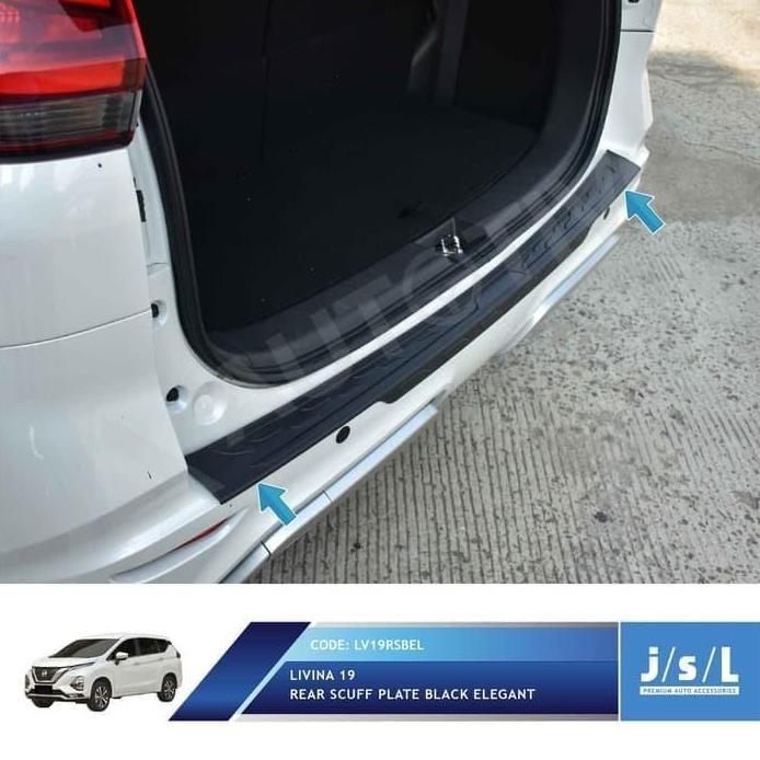 silplate belakang all new Livina 2019