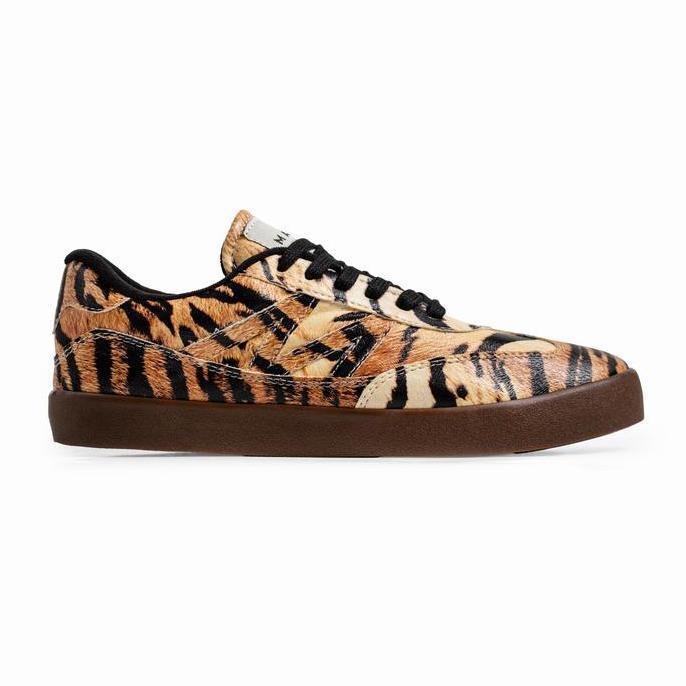 New MARQUE GUSTAV Safari Series Tiger Macan - Sepatu Kasual Pria Wanita dengan Pattern Corak Skena d