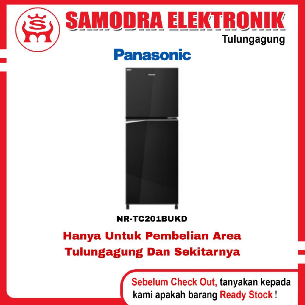 Kulkas PANASONIC NR-TC201BUKD | Kulkas 2 Pintu Inverter Panasonic