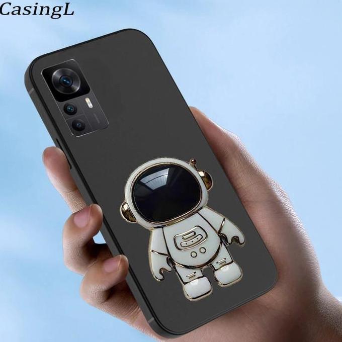 Case   untuk Xiaomi 12 / 12 PRO RING ASTRONOT HOLDER Slim Matte Softcase
