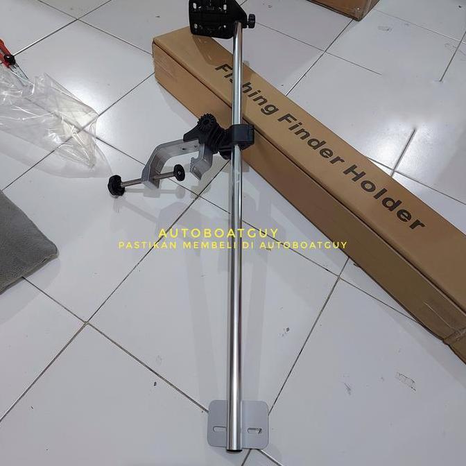 Universal Transducer Bracket Fisfinder Mount ( Dudukan Fishfinder / Sonar Portable )