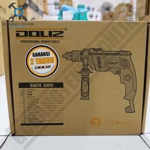 SAXTIL Doliz BA670 / Mesin Bor Tangan Doliz BA670 - Impact Drill 13mm Doliz BA670 Bor Bolak Balik