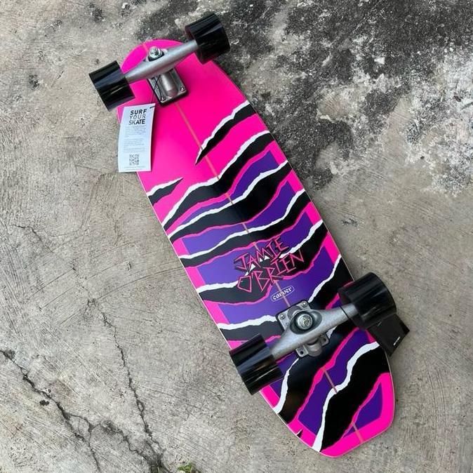 Carver Surfskate CX. Kay Lenny Dragon, Kay Lenny Lava, Jamie OBrien Pink Tiger, Channel Islands, Aip
