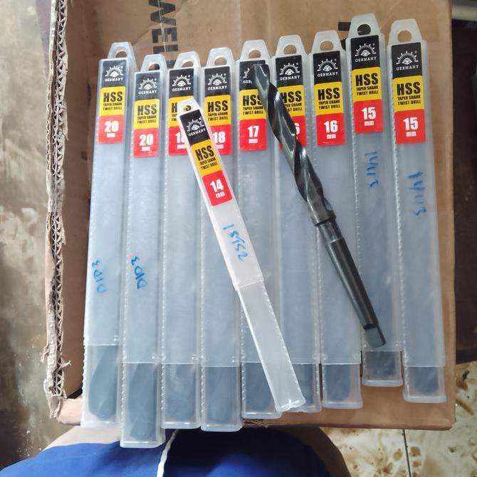 HATSUD Mata Bor Besi Taper Shank 14mm Hss-germany