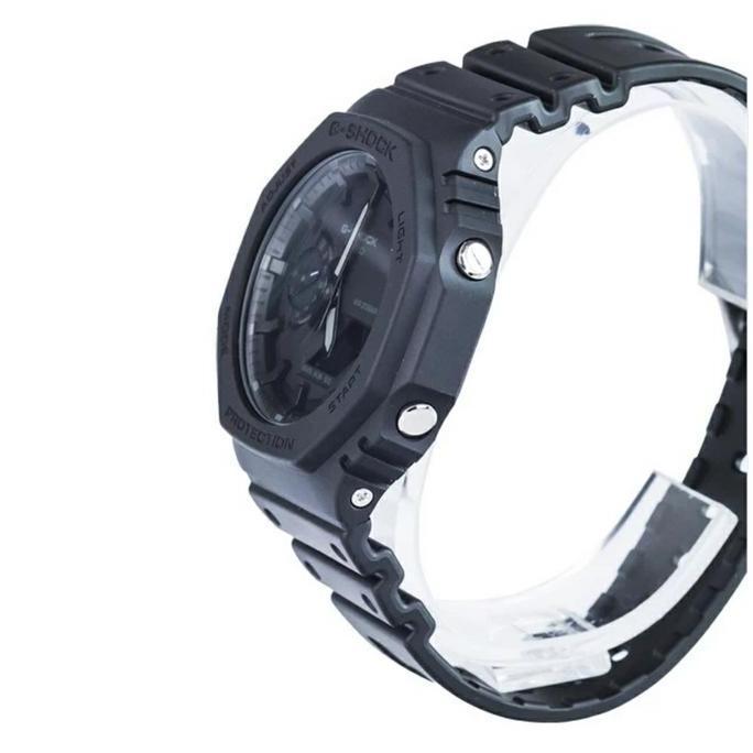 New CASIO GSHOCK GA2100-1A1 /G-SHOCK GA-2100-1A1 FULL BLACK ORIGINAL