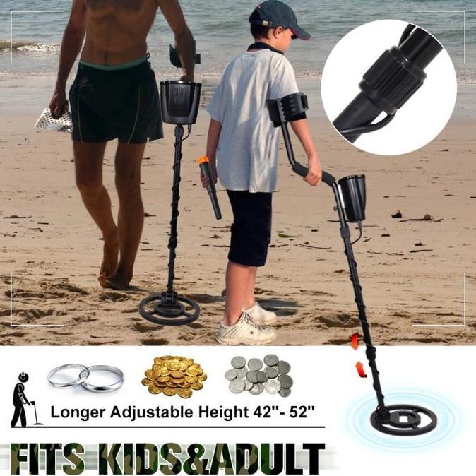 LEBOU Metal Gold Coin Detector Underground Mesin Deteksi Besi Emas MD-4090